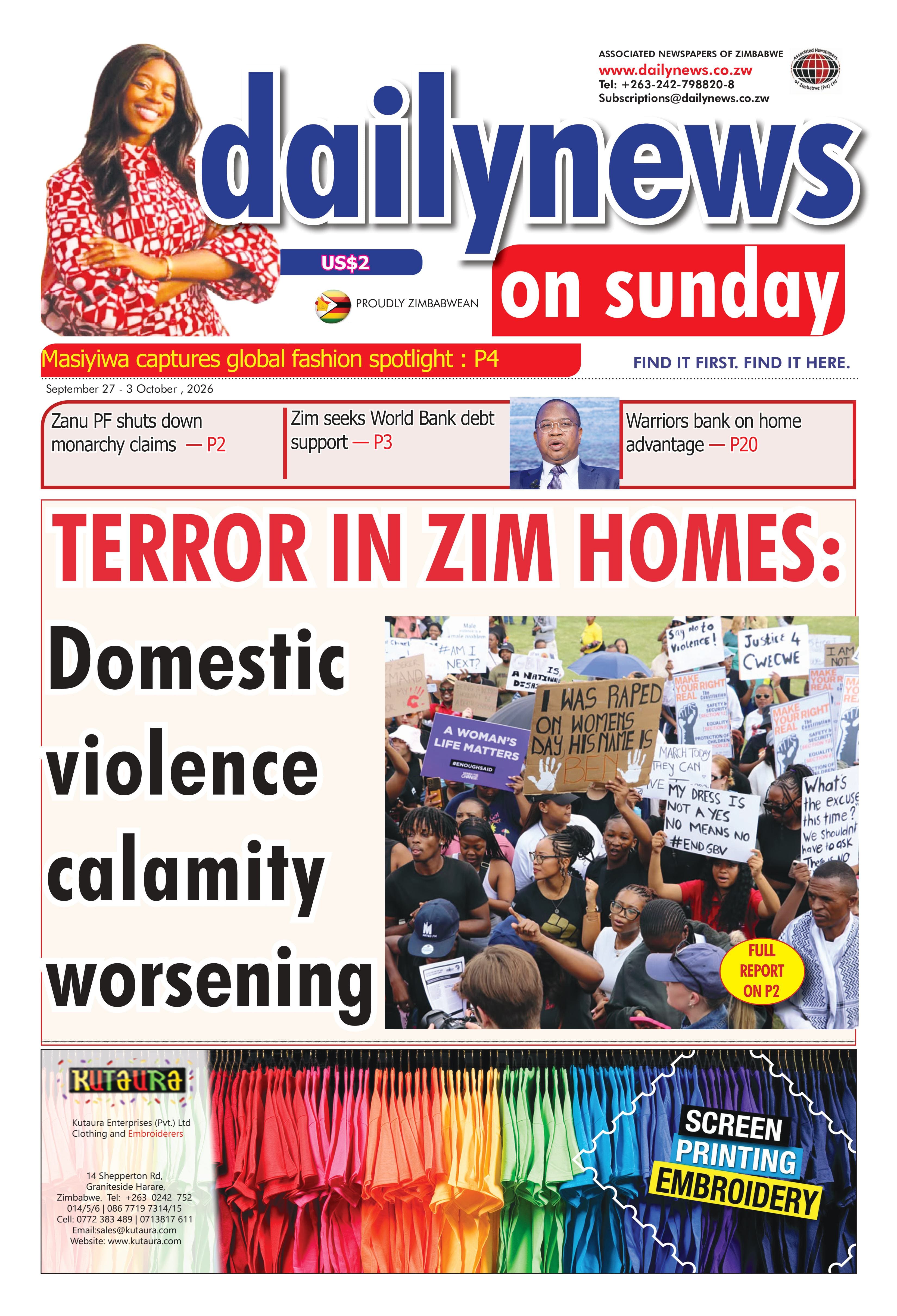 Sunday 27 September 2026